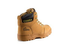 Load image into Gallery viewer, Cobra Men's Work Boot Genuine Waterproof Leather C707 Tan Goodyear Welt